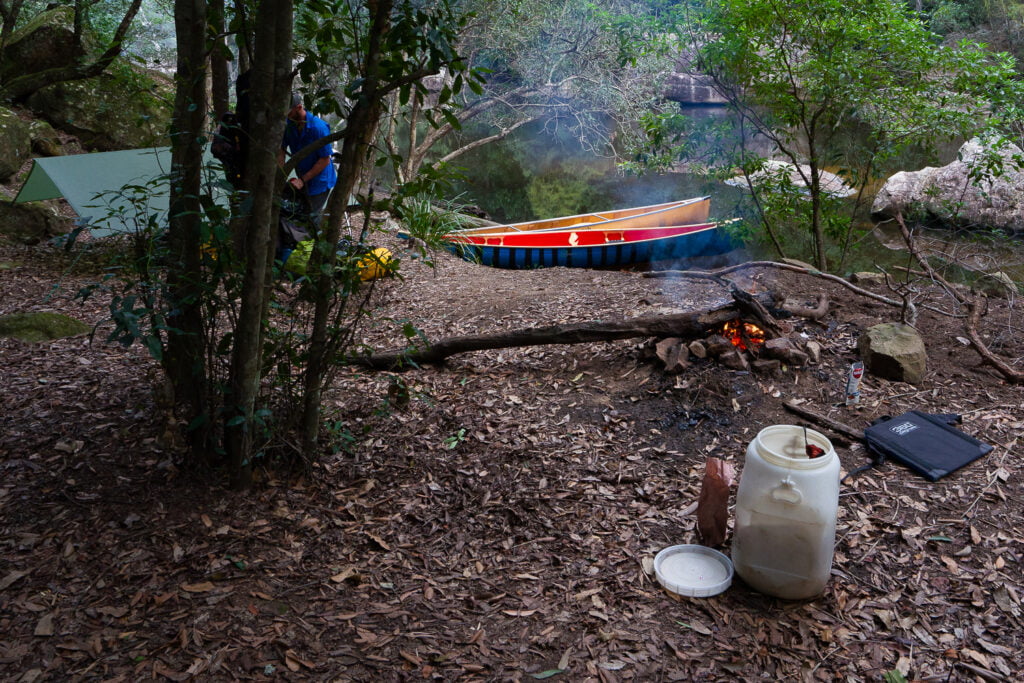 Kangaroo Valley Canoe Camping