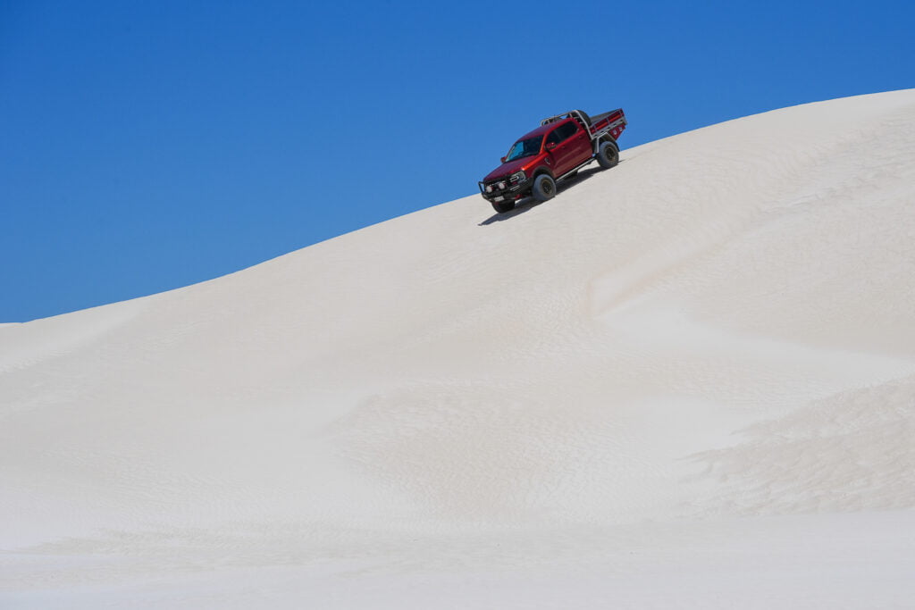 Norweld Next-Gen Ford Ranger In Lancelin Sand Dunes